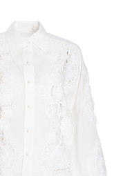 HALLIDAY LACE FLOWER SHIRT