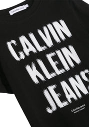 Calvin Klein Jeans Pixel Kids Black T-Shirt