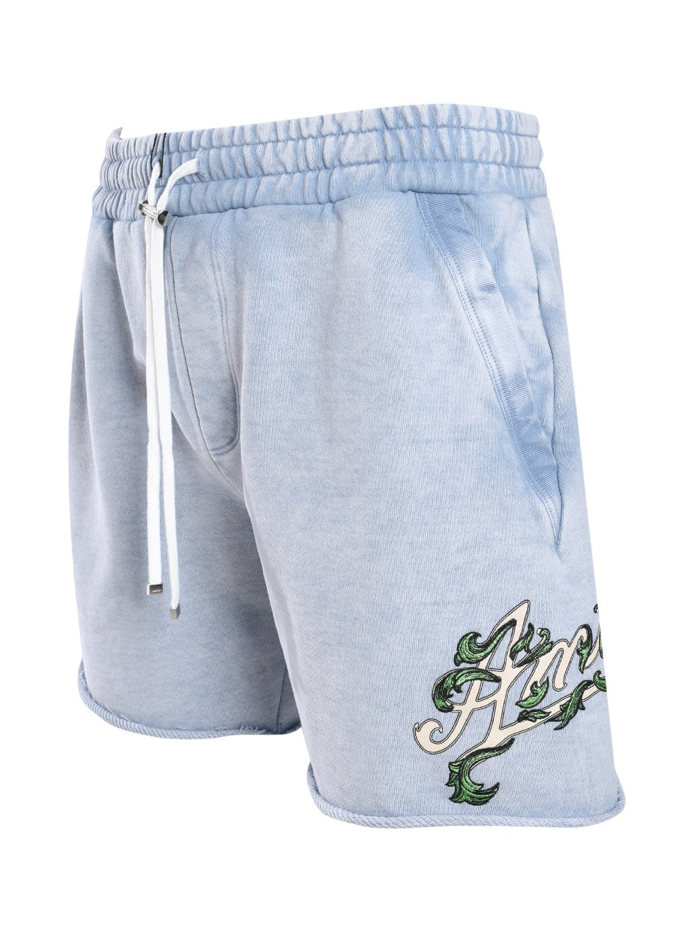 Amiri filigree logo cotton sweatshorts