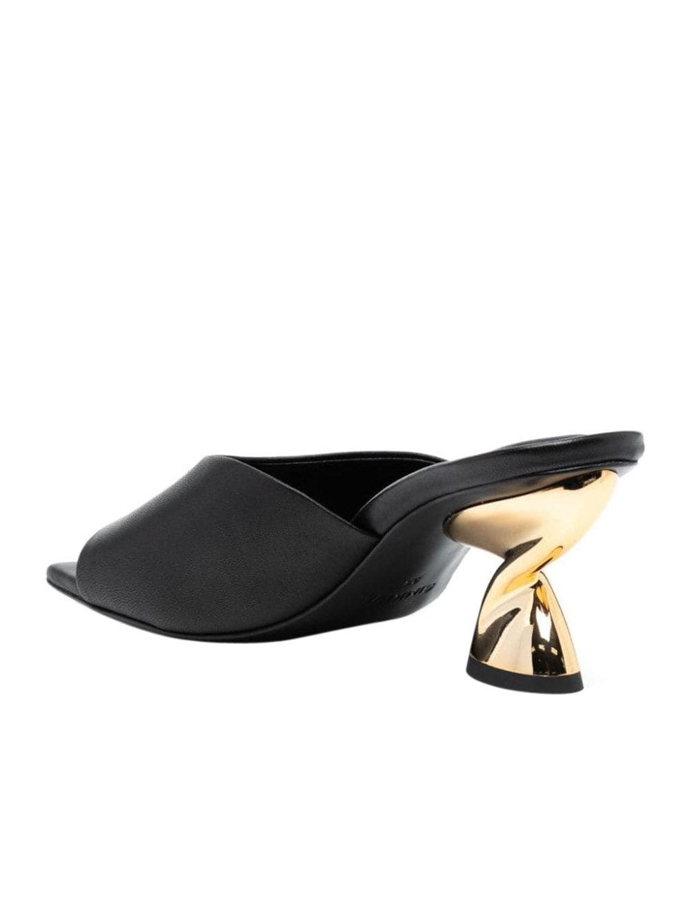 Nixxi twist mid heel mule