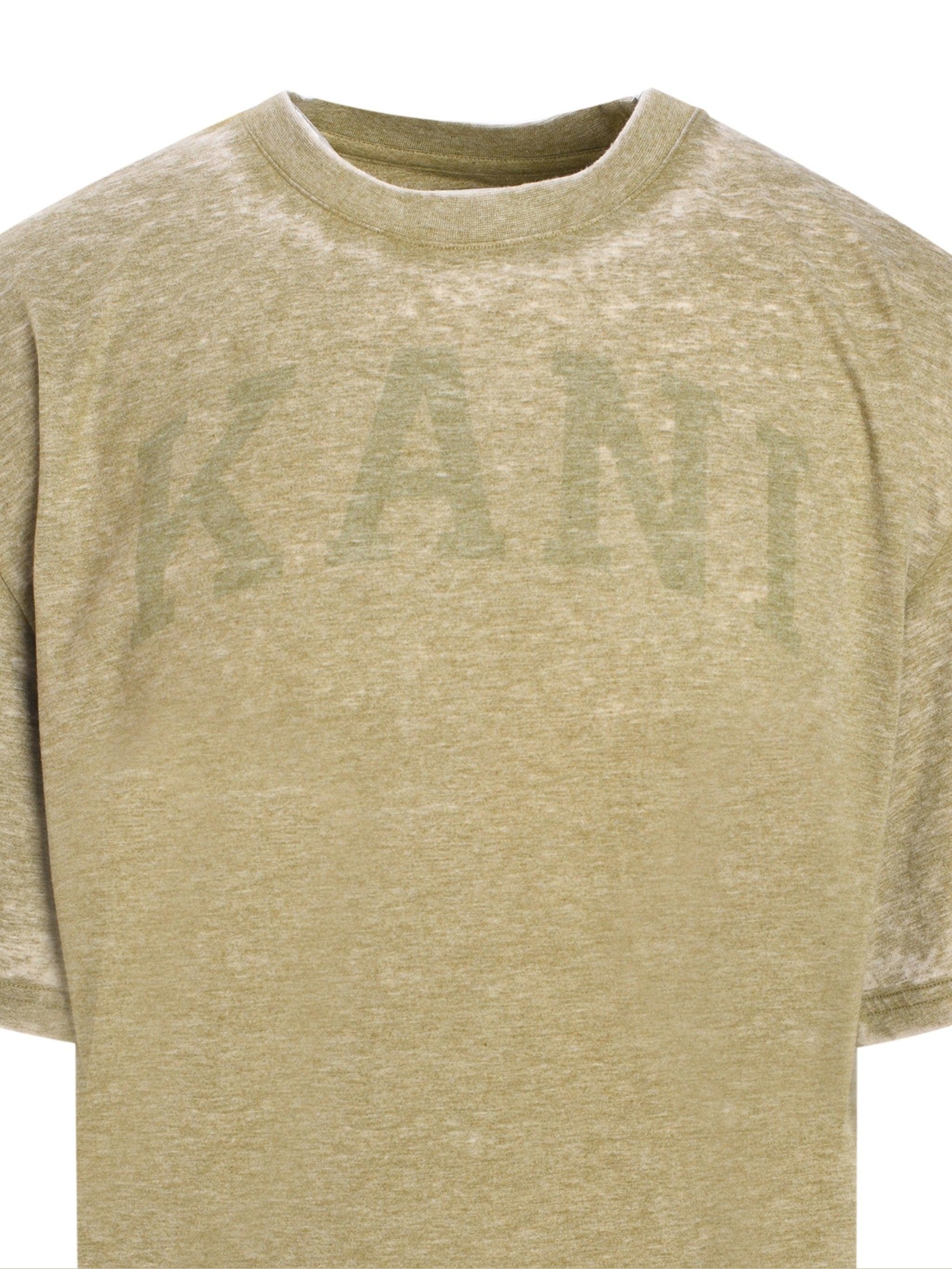 Serif burnout tee