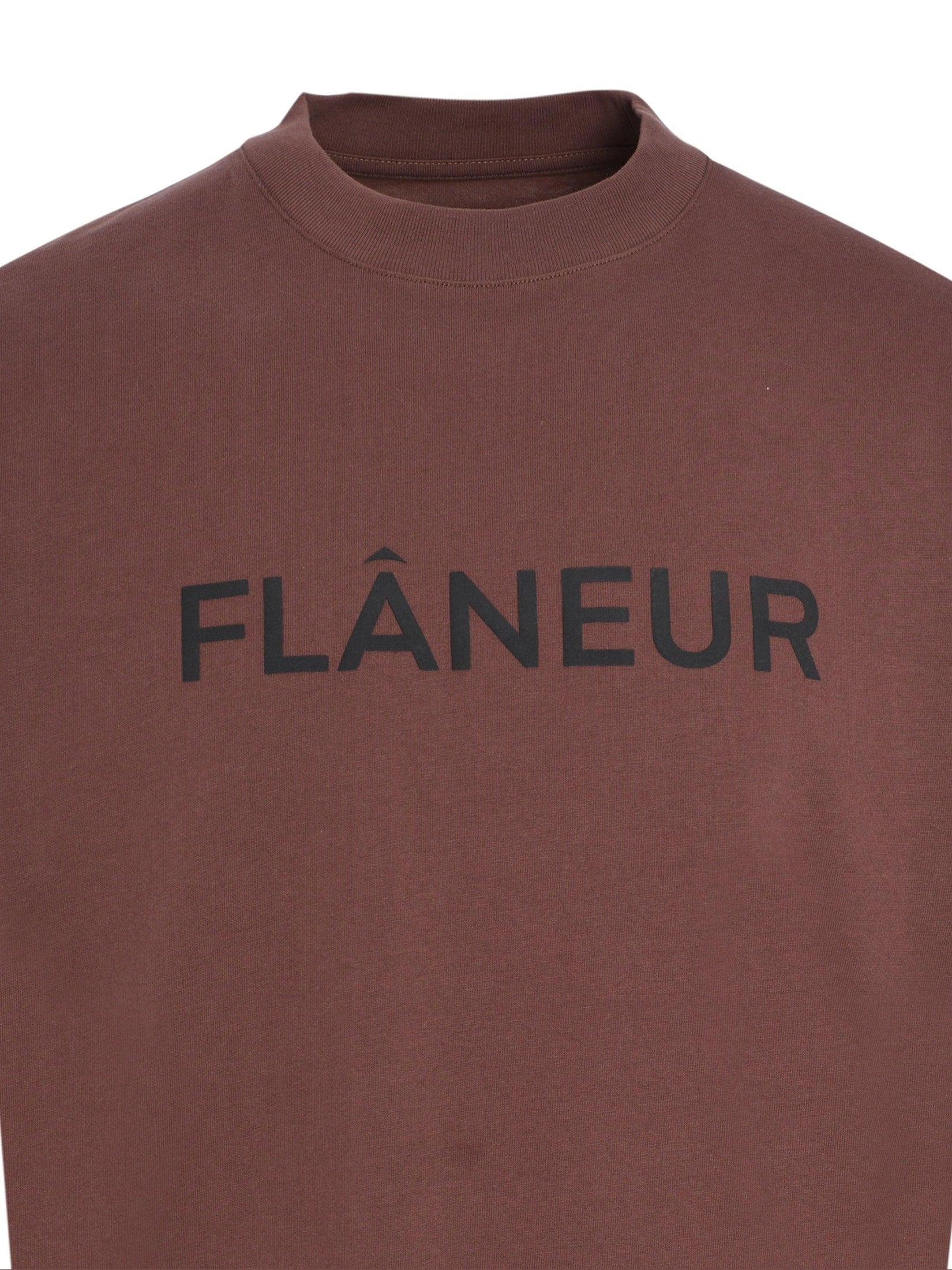 Logo t-shirt brown