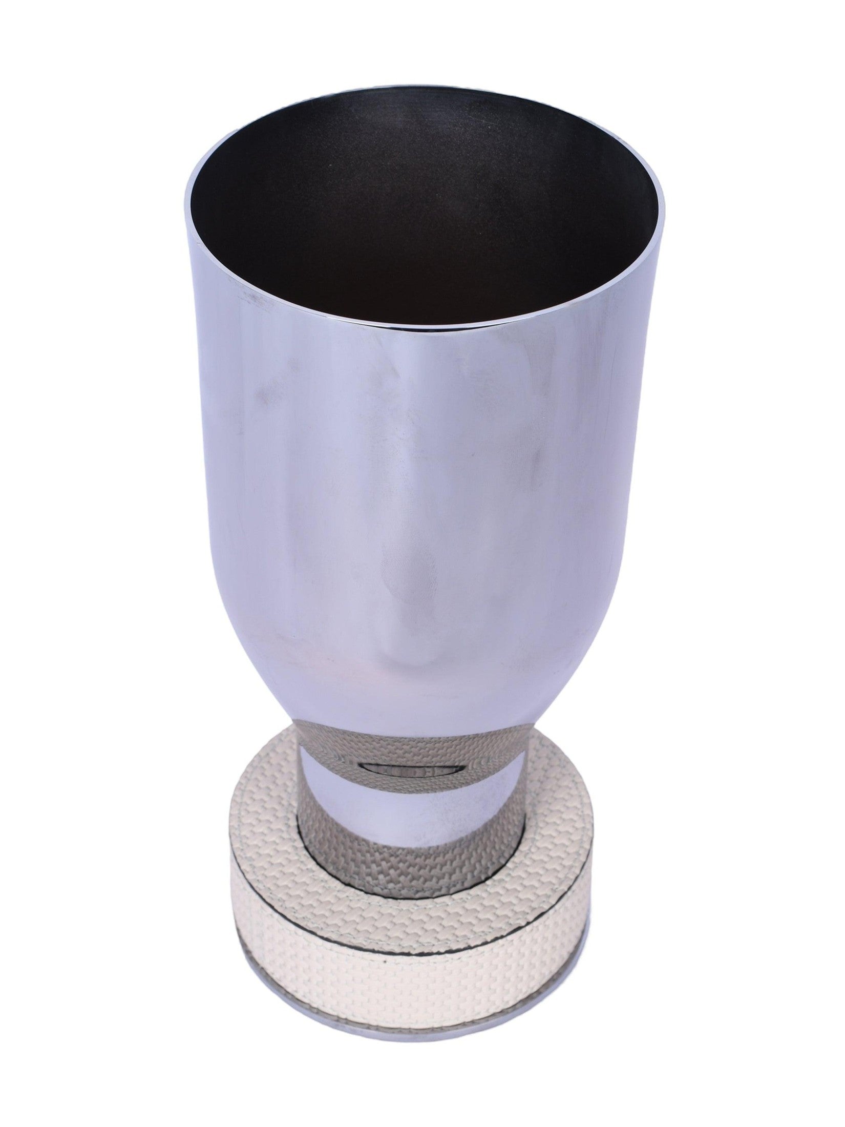 Brindisi vase chrome