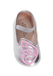 Sophia Webster Mini Butterfly pre-walker leather shoes