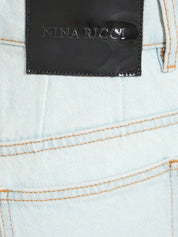 Nina ricci high-waisted flared jeans