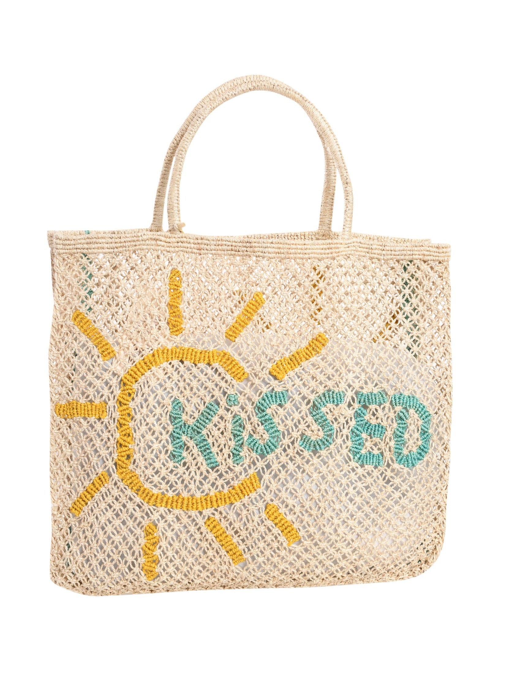 Sun kissed jute bag