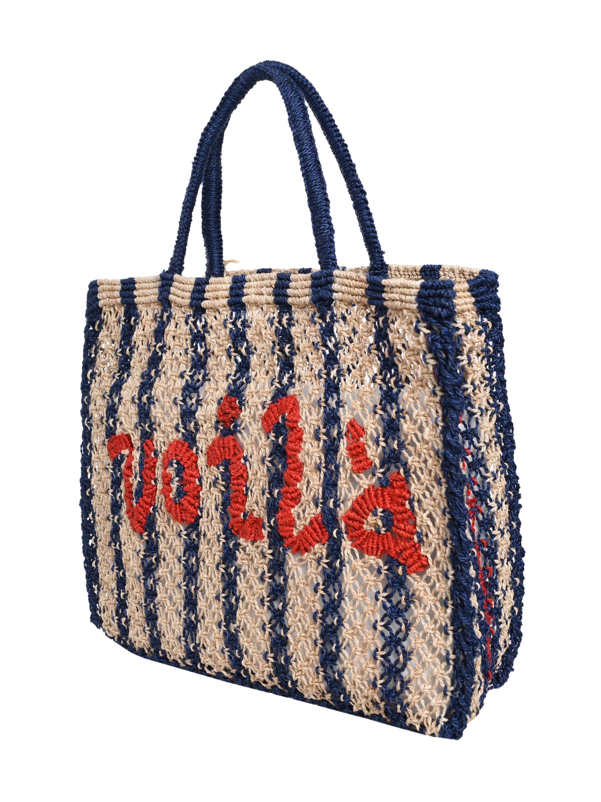 VOILA STRIPES JUTE BAG