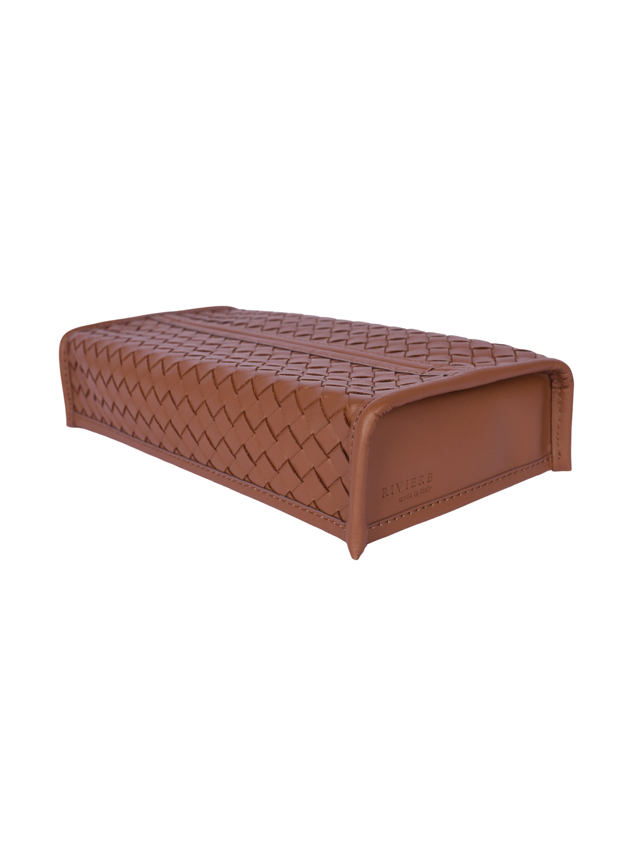 Riviere Elba Handwoven Rectangular Tissue Holder