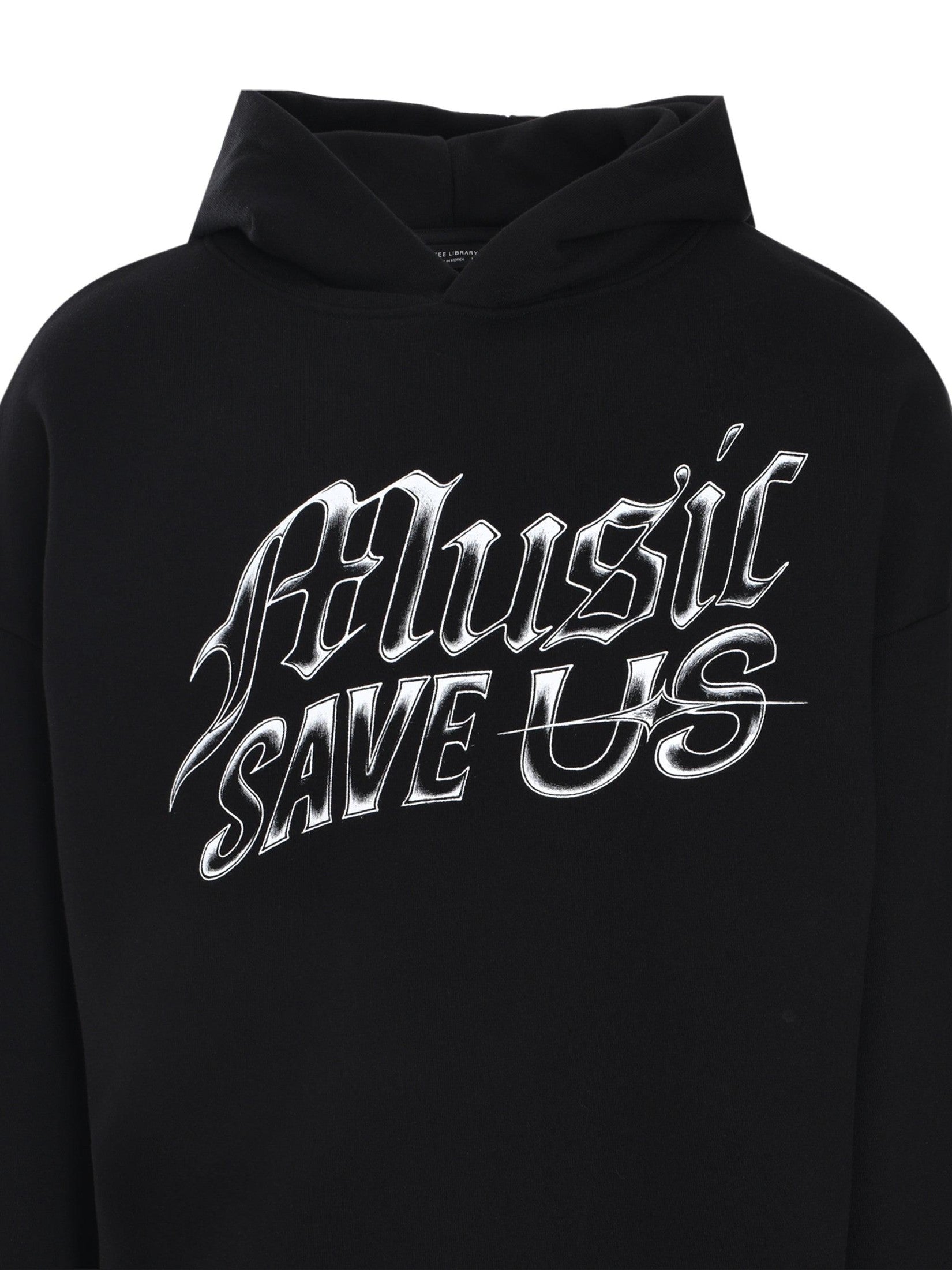 Music save us oversized hoodie