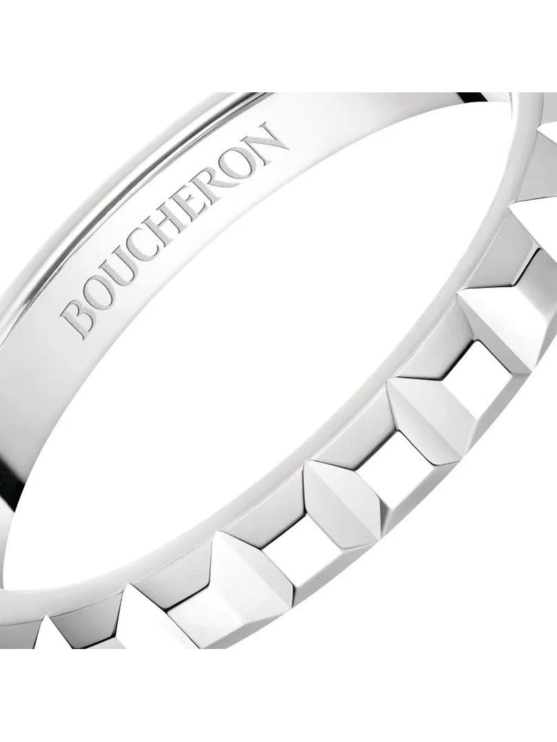 Clou de paris platinum wedding band