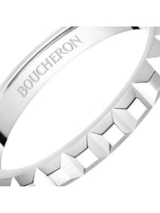 Clou de paris platinum wedding band