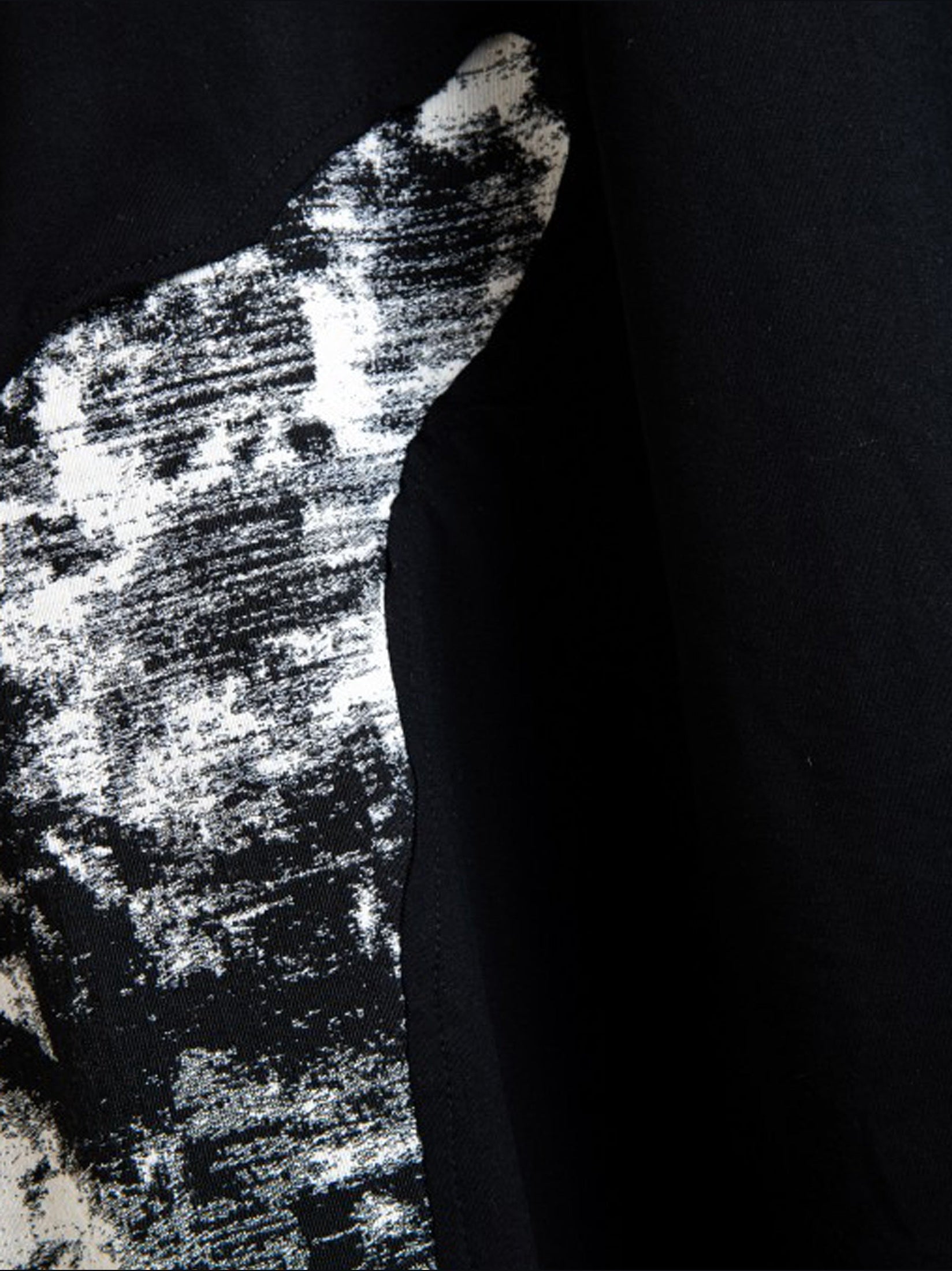 Mwm double texture jacquard/cotton t-shirt