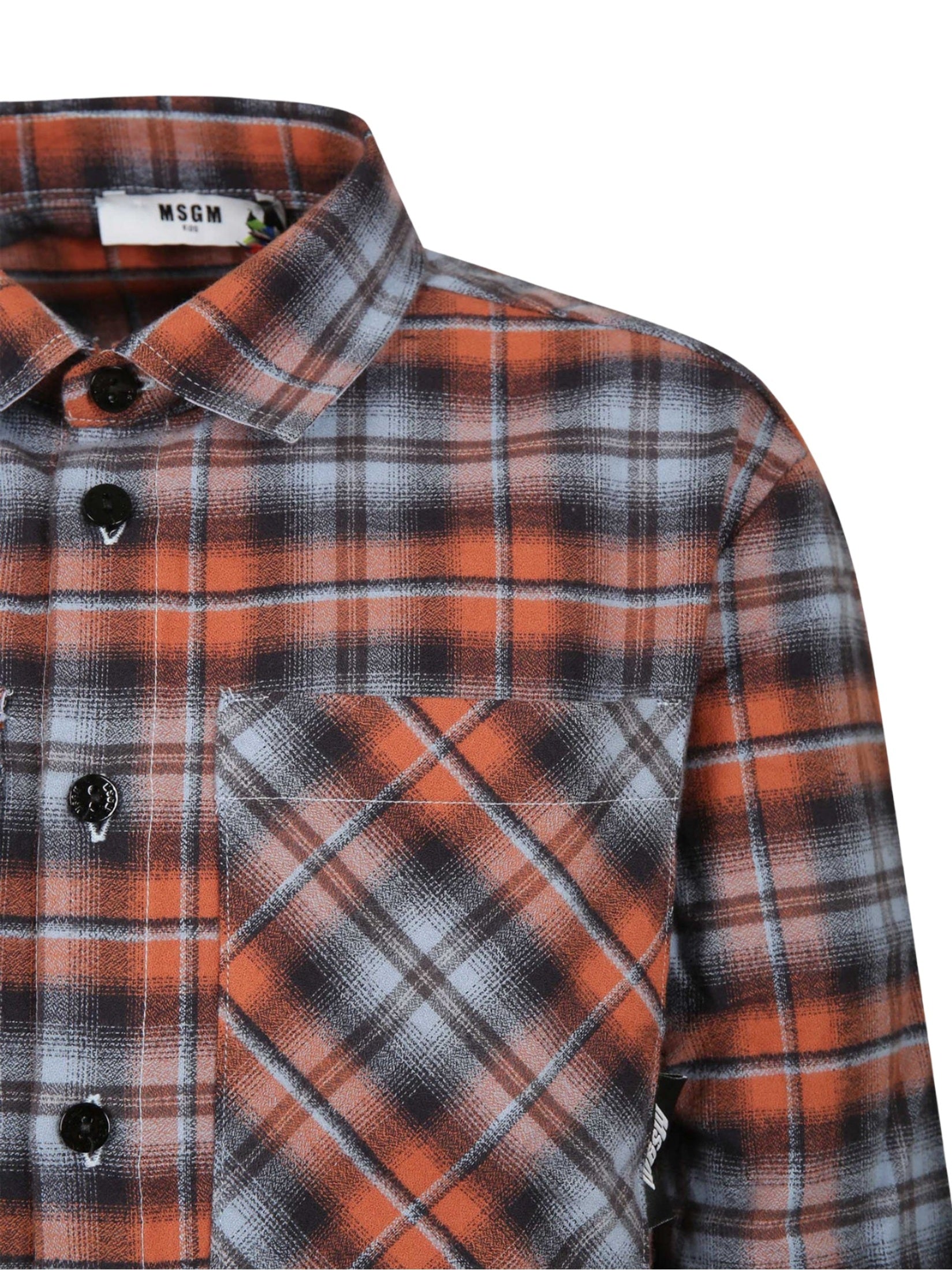 Tartan shirt boy
