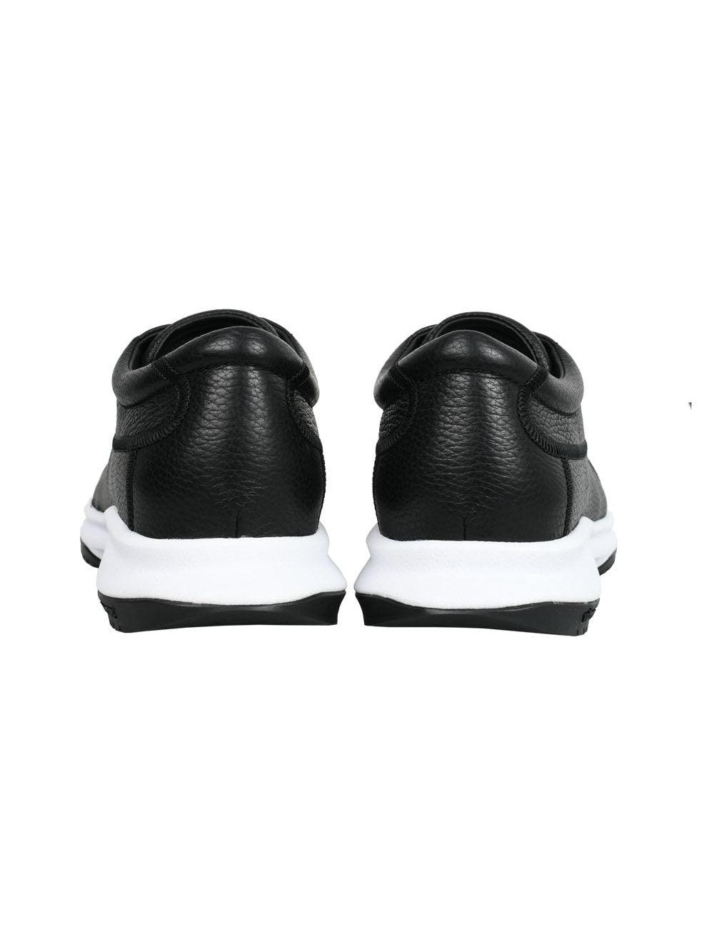 GIORGIO ARMANI  Share Deerskin and leather sneakers حذاء رياضي 