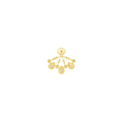 Serpent bohème solarité single stud earring, 4 motifs