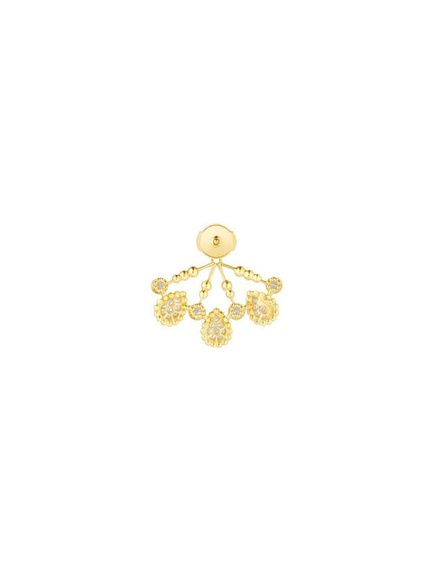 Serpent bohème solarité single stud earring, 4 motifs