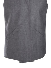 GRAY VEST SUEDE