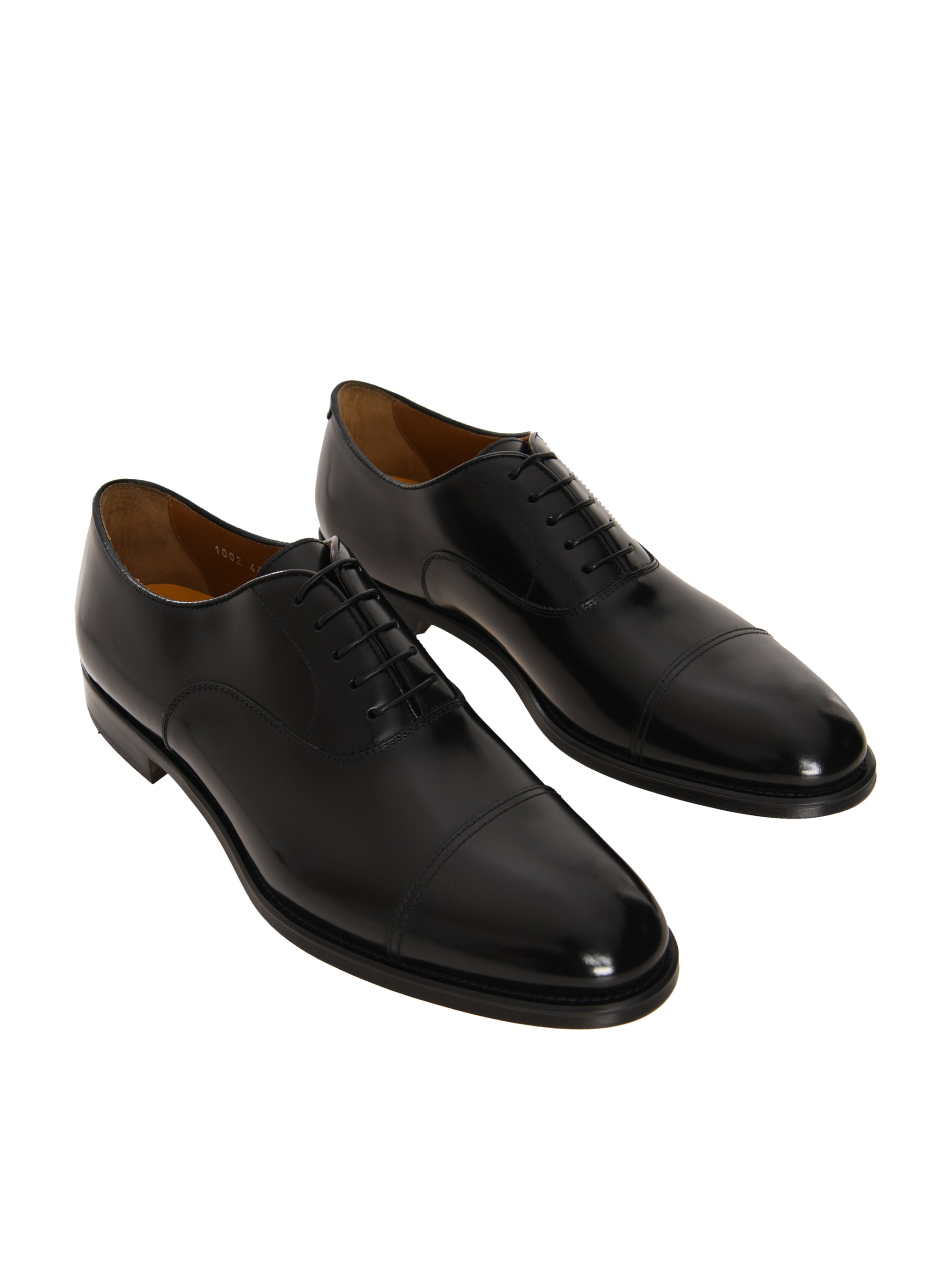 OXFORD CAP TOE (CU) HORSE NERO F.DO NERO