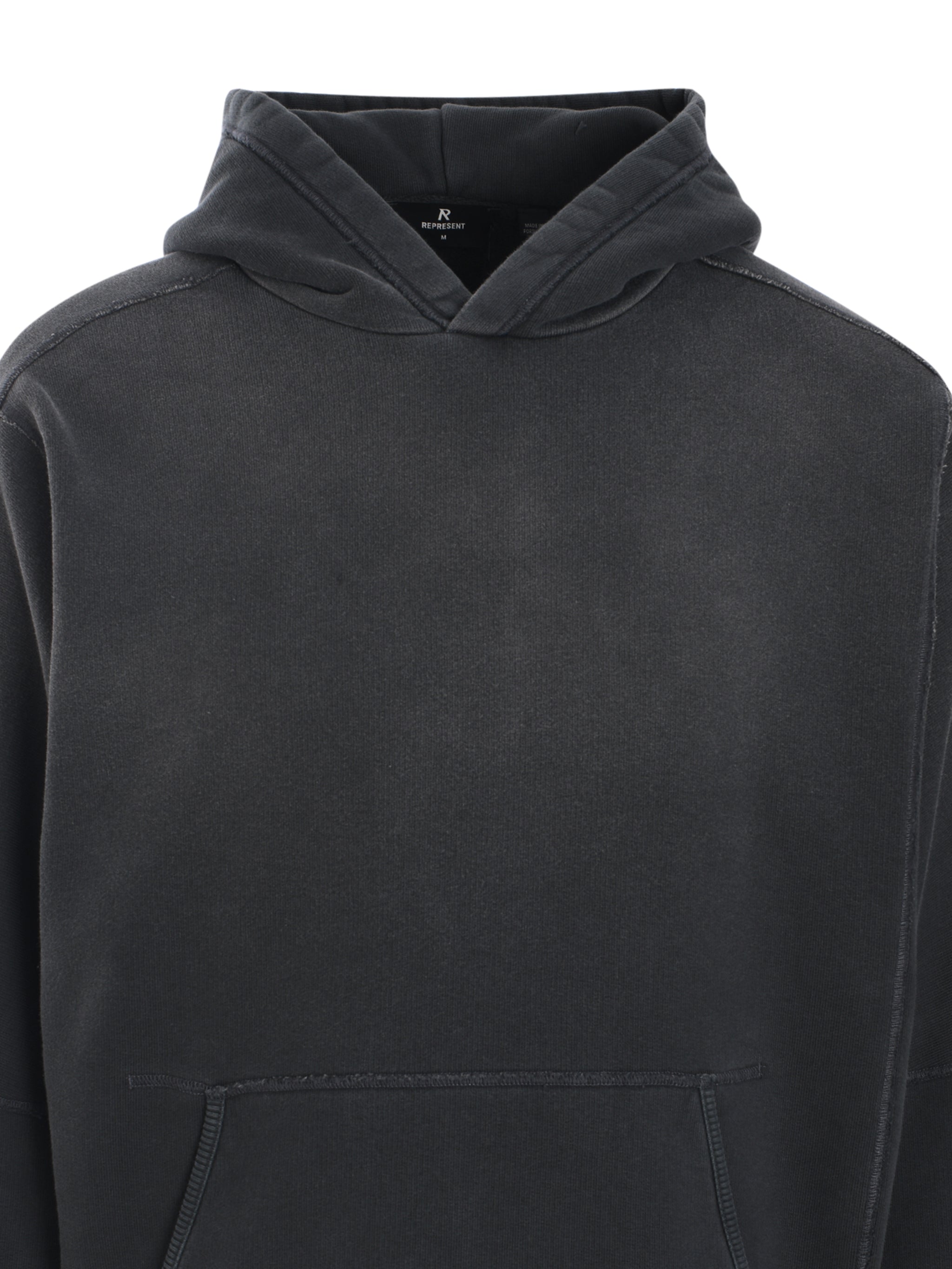 STEPPED HEM HOODIE