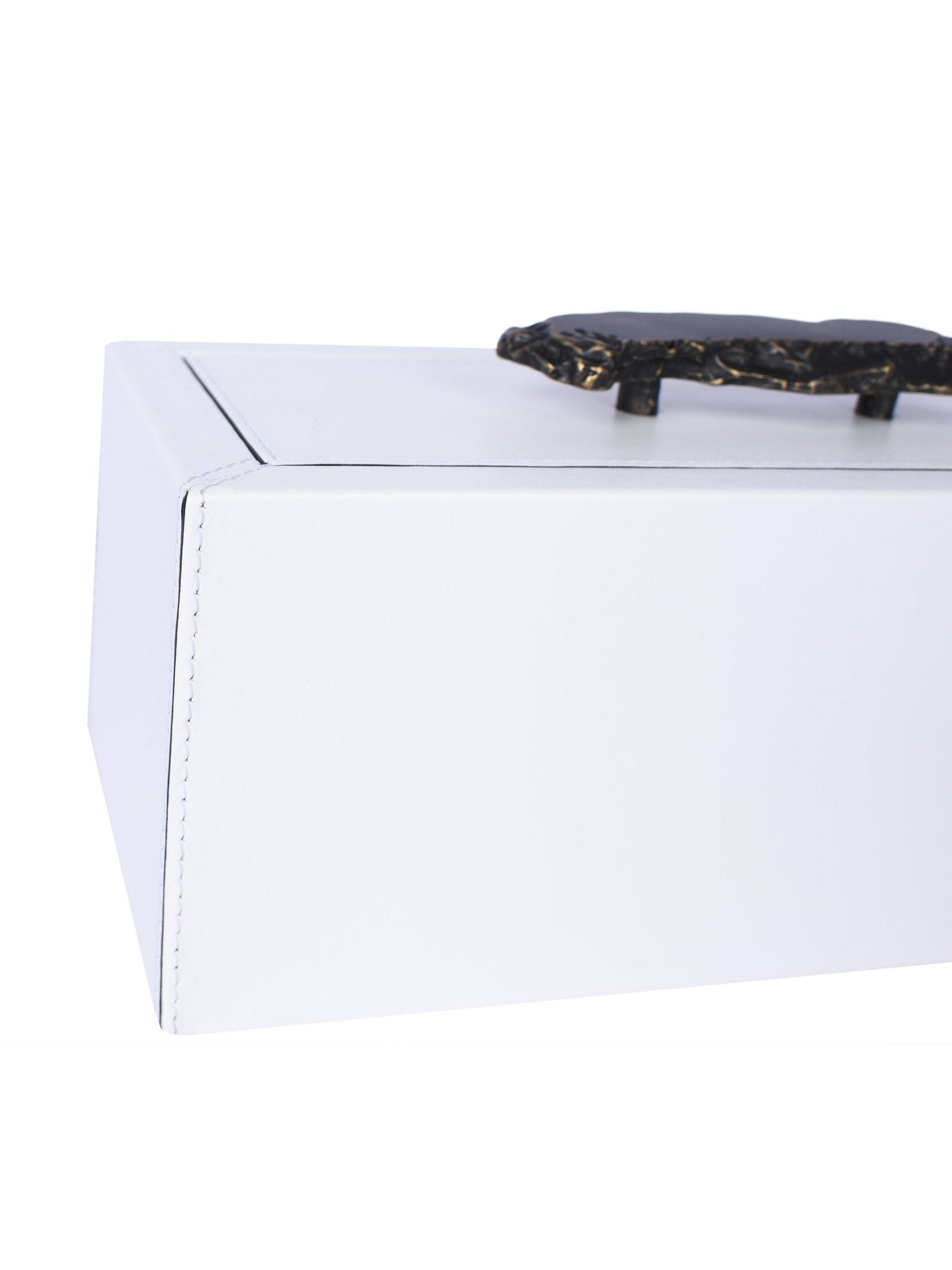 Ambra stackable trinket box long rectangular medium