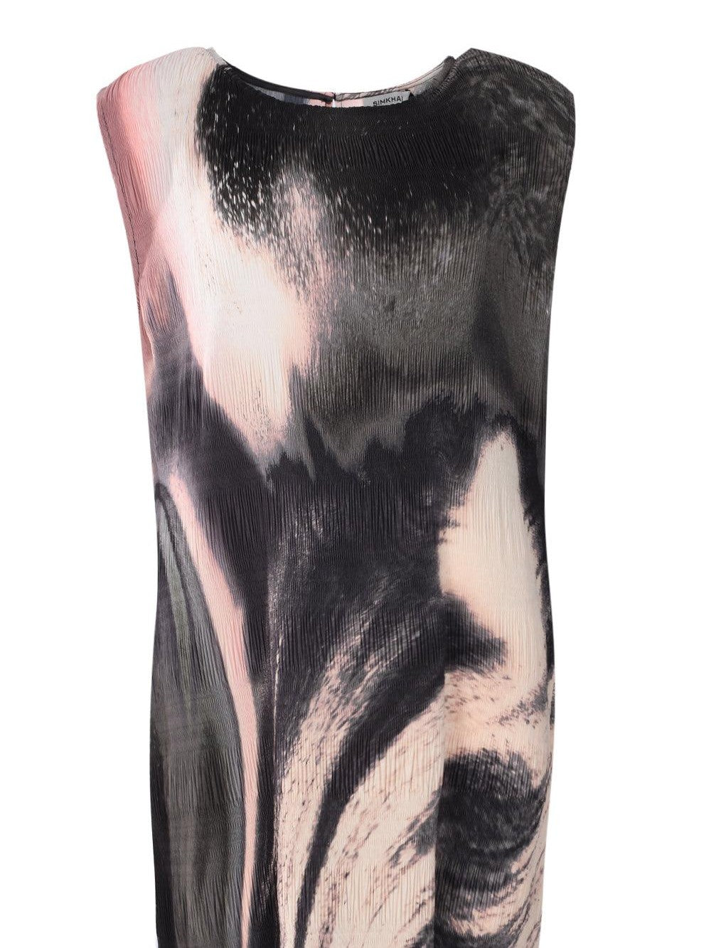 Evana s/l midi dress