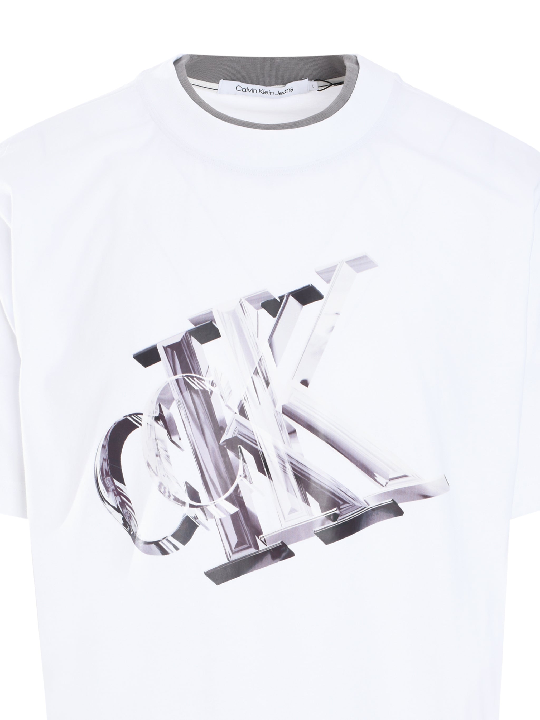 3D META MONOGRAM TEE