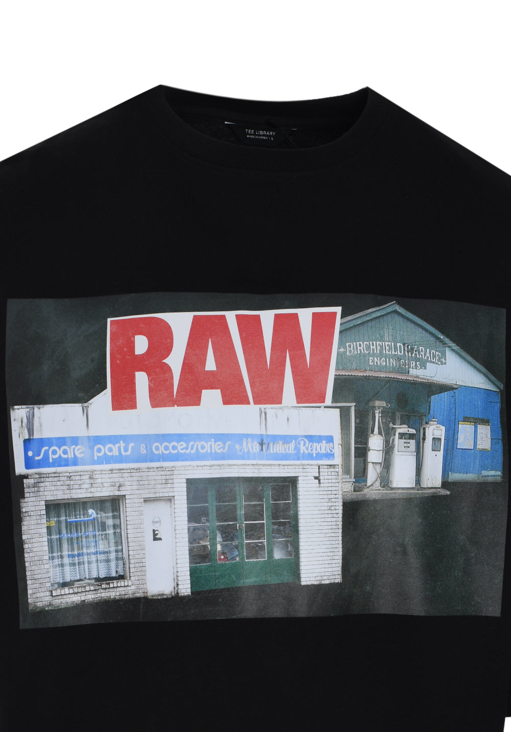 BOX FIT TEE RAW