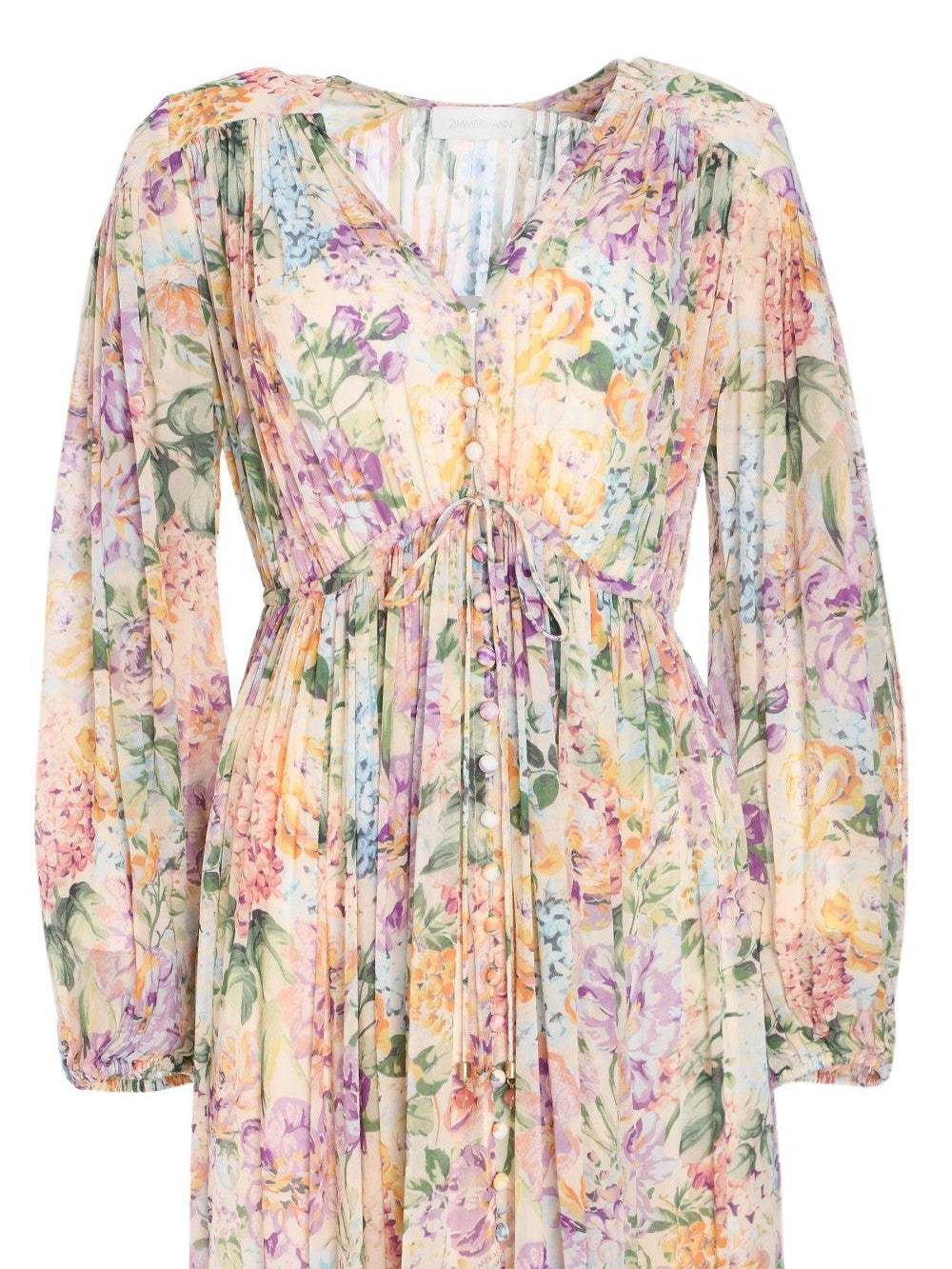 Halliday gathered maxi dress