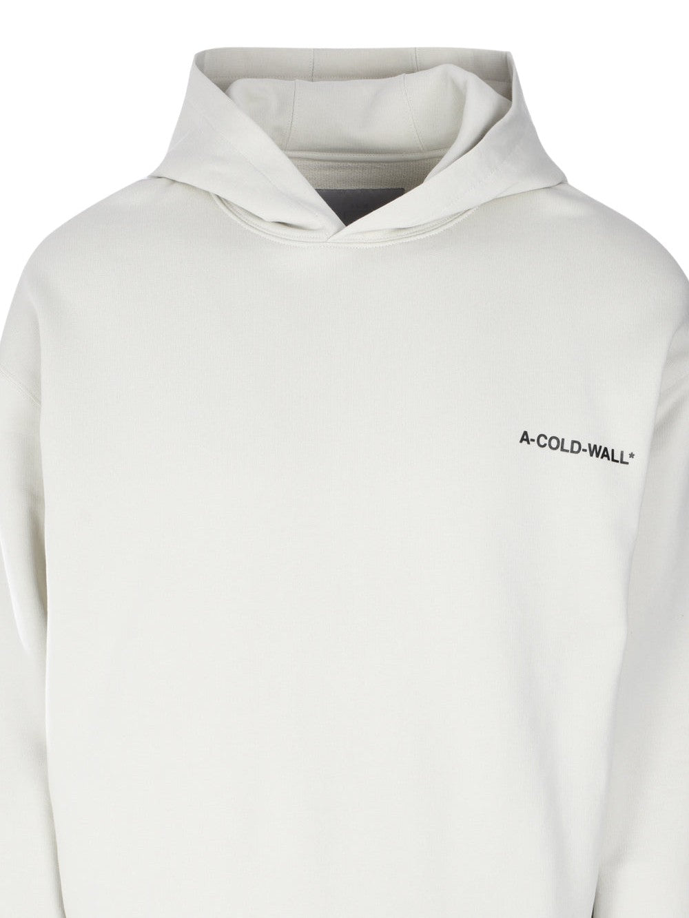 A-cold-wall* essentials logo-print cotton hoodie