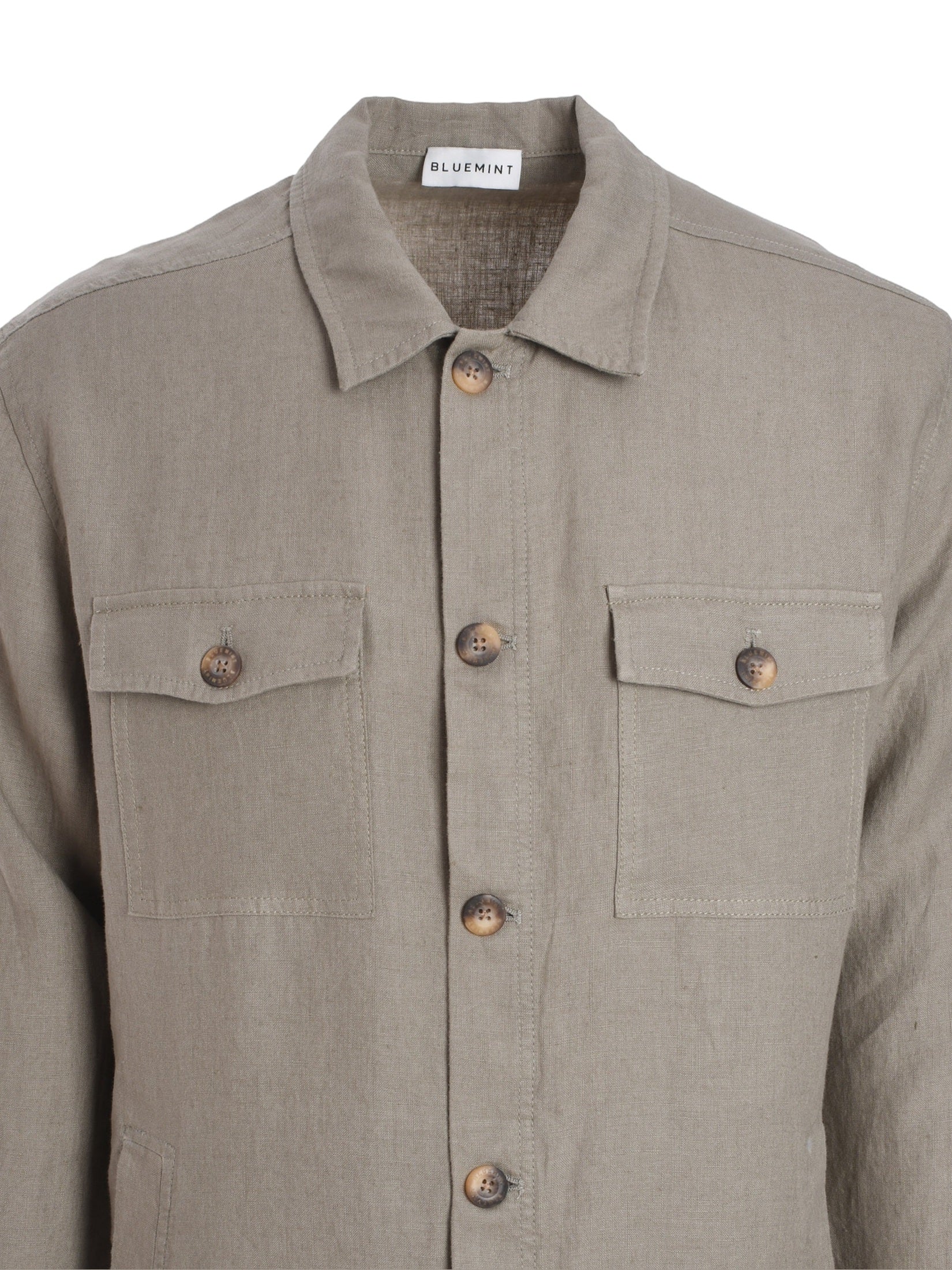 Linen overshirt