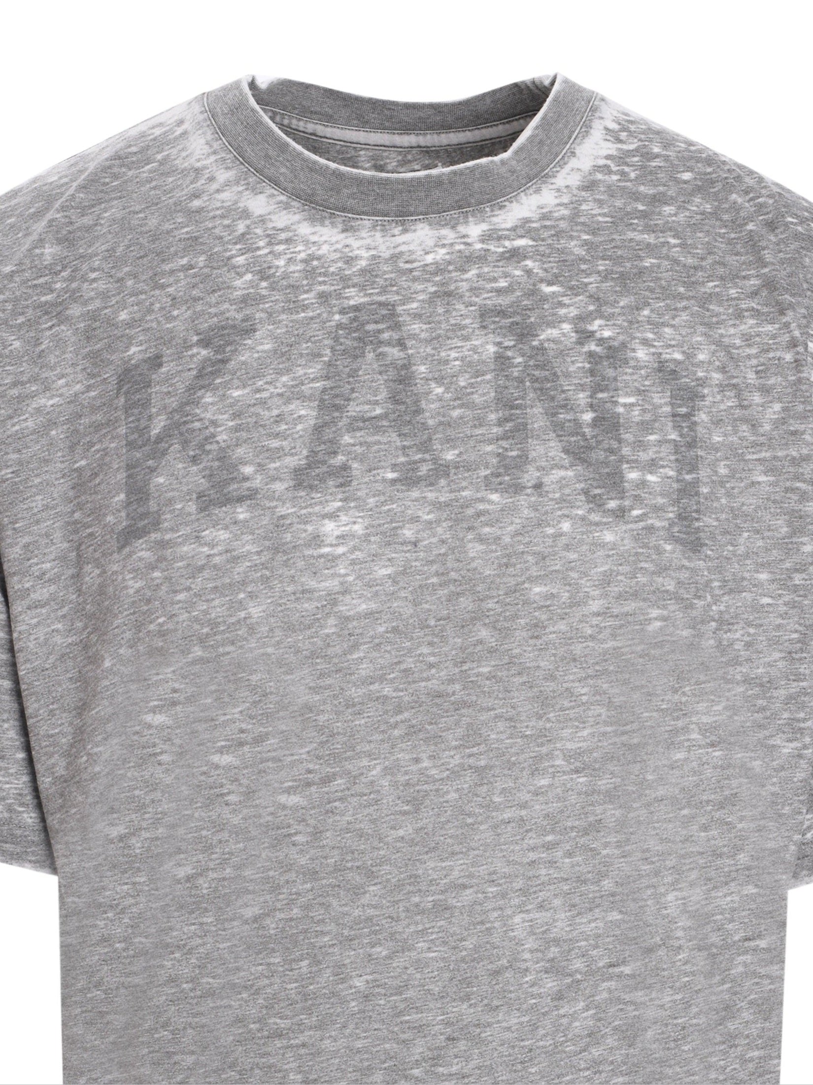 Serif burnout tee
