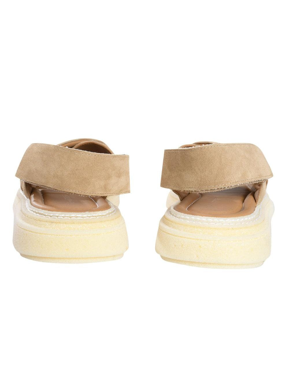 Crossover sandals