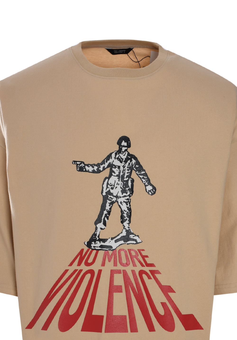 BOX FIT TEE NO VIOLENCE