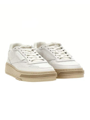 Club c ltd white lthr