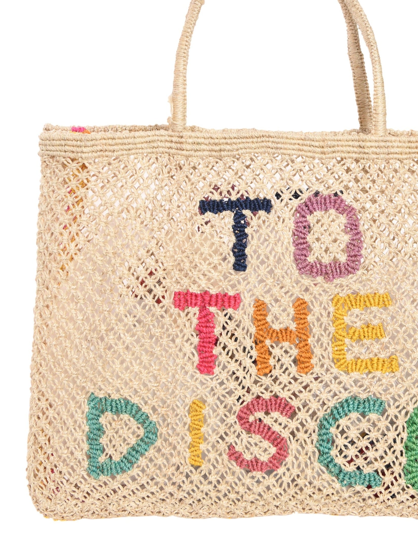 To the disco jute bag