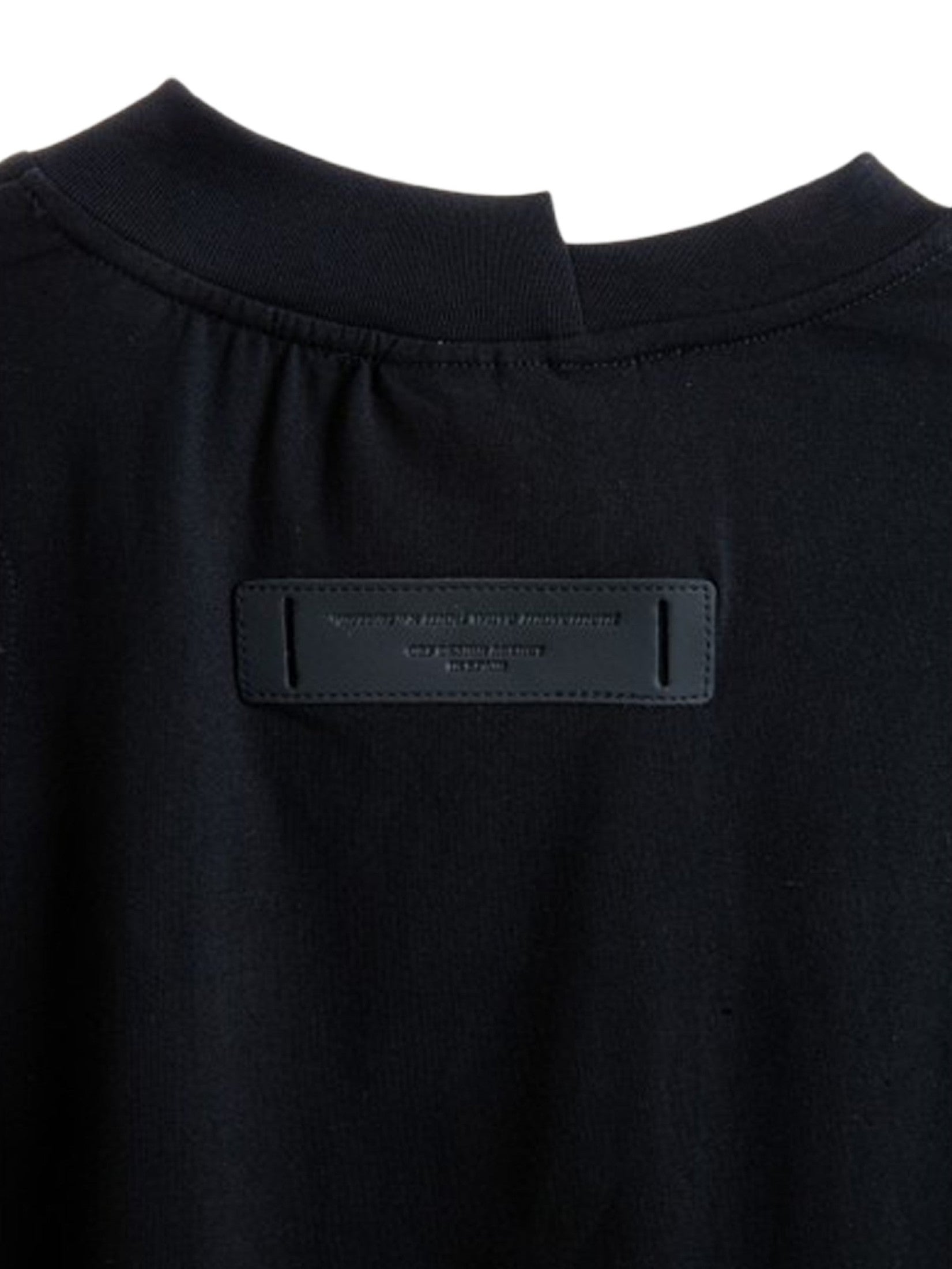Mwm double texture jacquard/cotton t-shirt