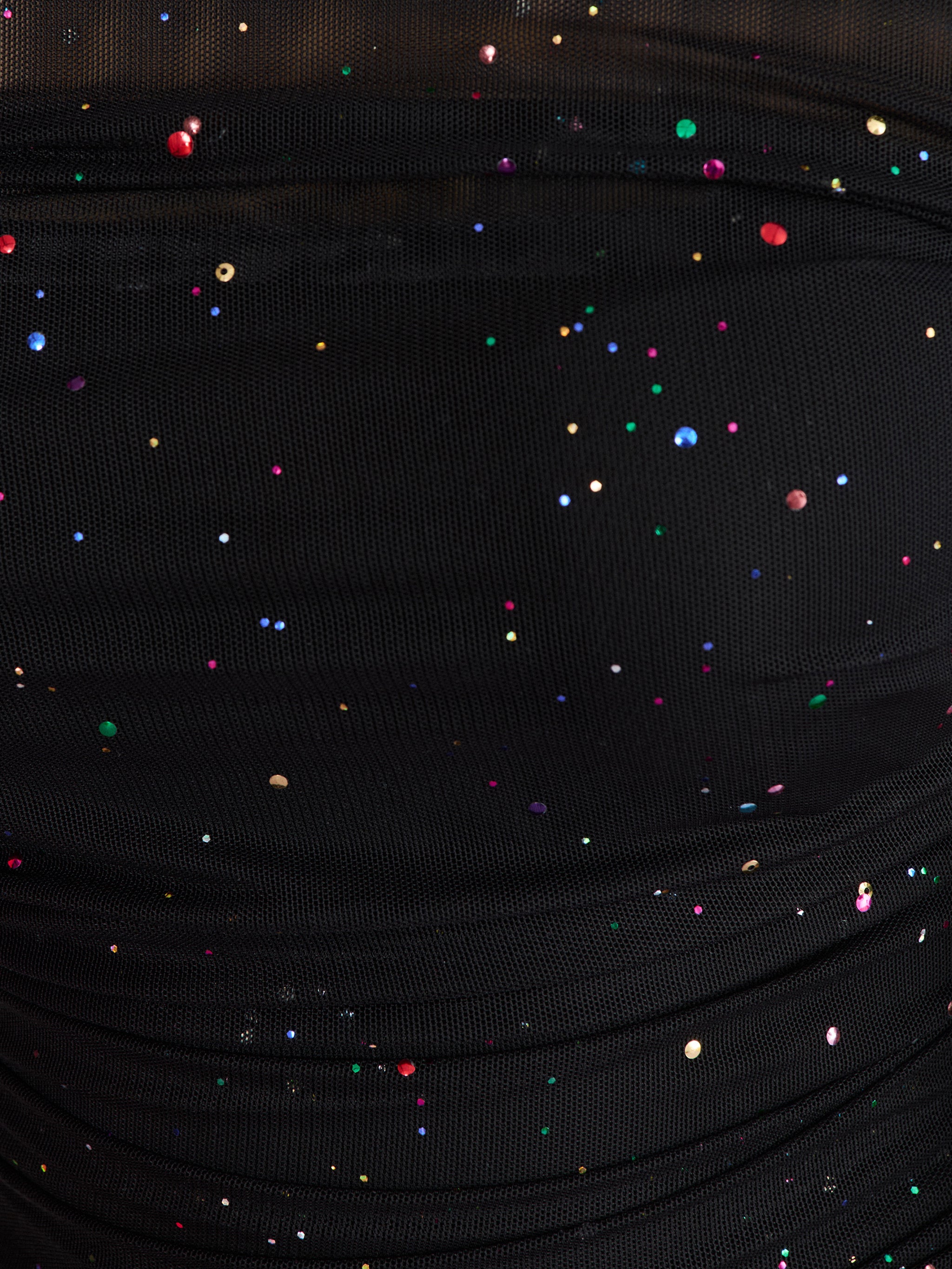 LONG DRESS CONFETTI TULLE