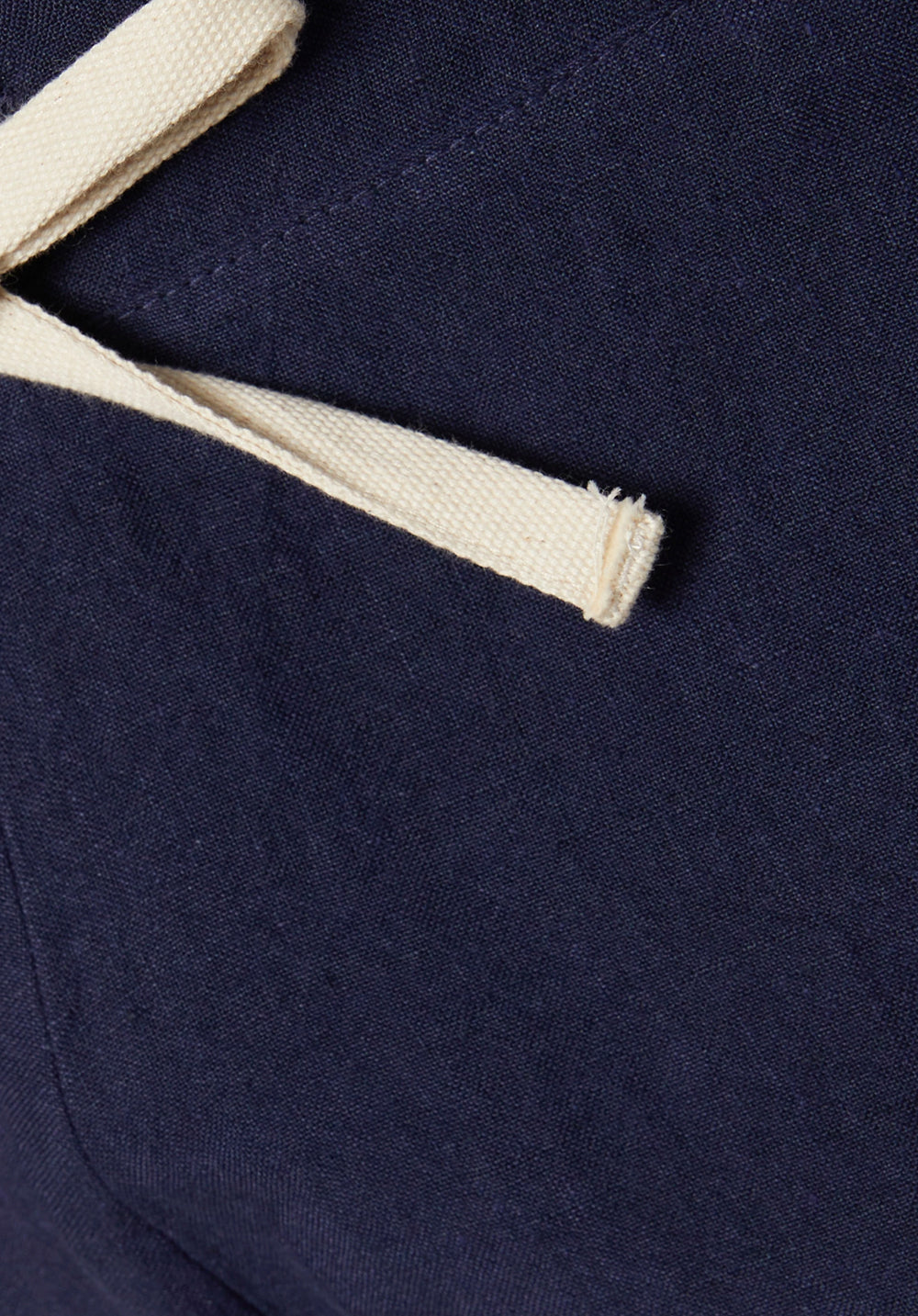 LINEN DRAWSTRING SHORTS