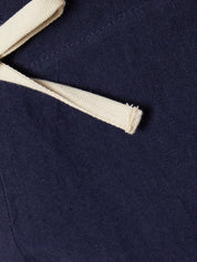 Linen drawstring shorts