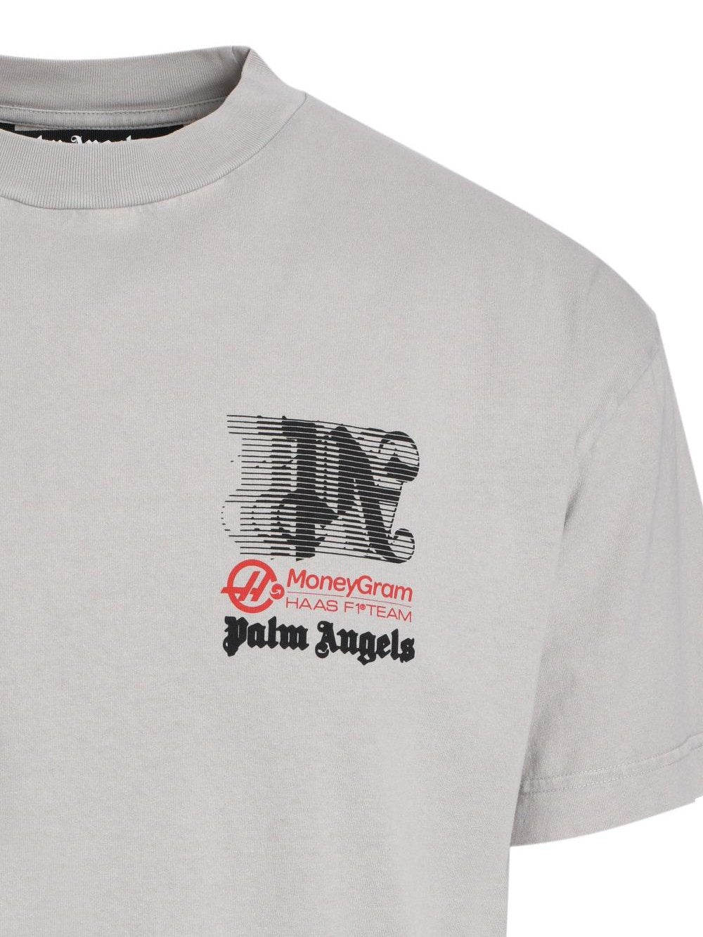 Palm angels x moneygram haas racing club tee (mens)