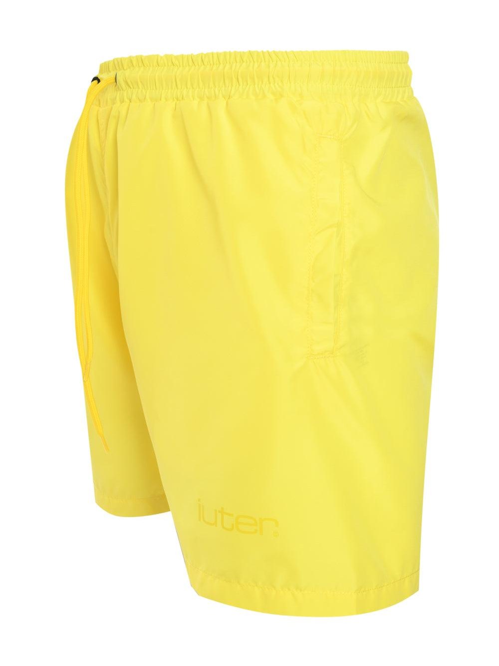 Grid swim trunks