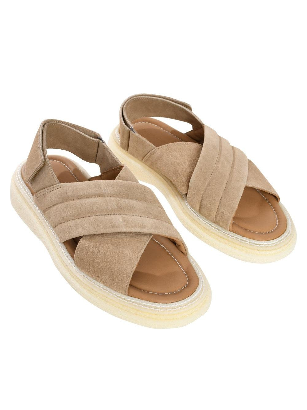 Crossover sandals