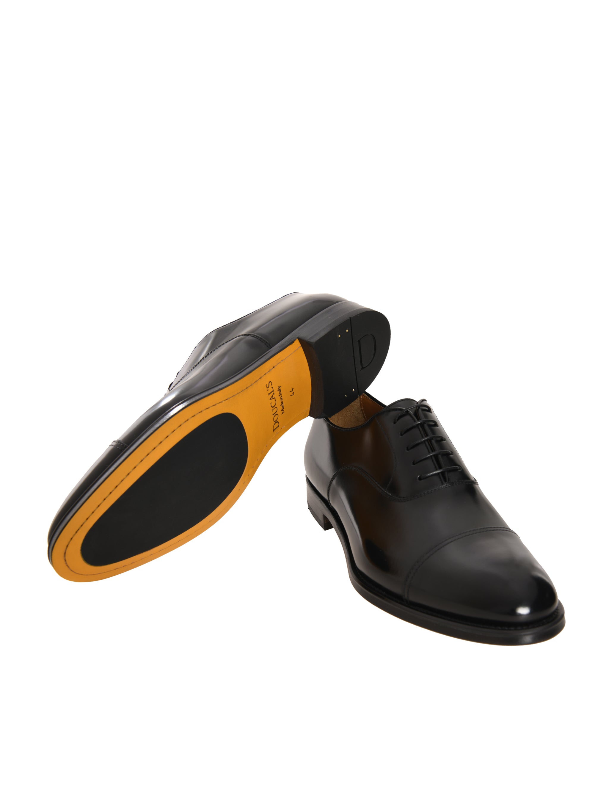 OXFORD CAP TOE (CU) HORSE NERO F.DO NERO