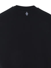 GRAFFITI COMFORT CREWNECK BLACK DARK GRE