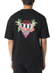 FORMULAR CHECK T-SHIRT BLACK