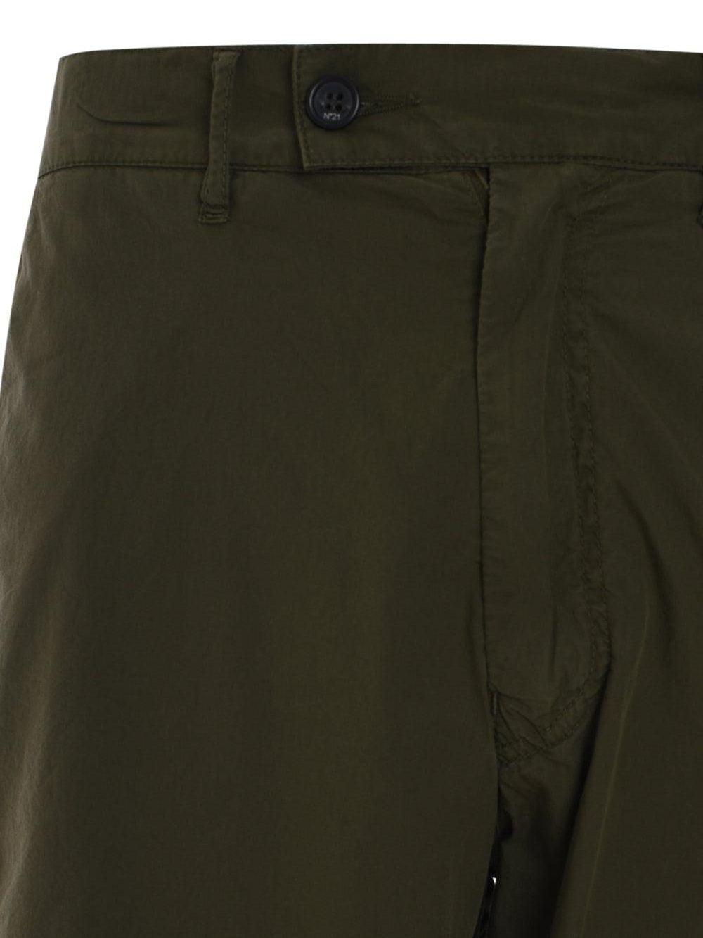 Woven knee pant
