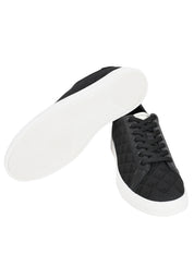 Emporio Armani quilted low-top sneakers