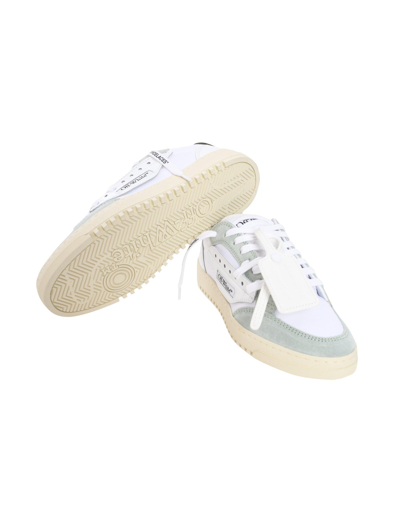 5.0 off court suede/ canvas white - mint