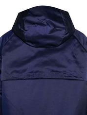 A-cold-wall* overdye logo-plaque panelled hooded jacket