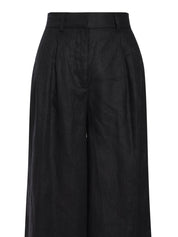 Staud sasha wide-leg linen trousers